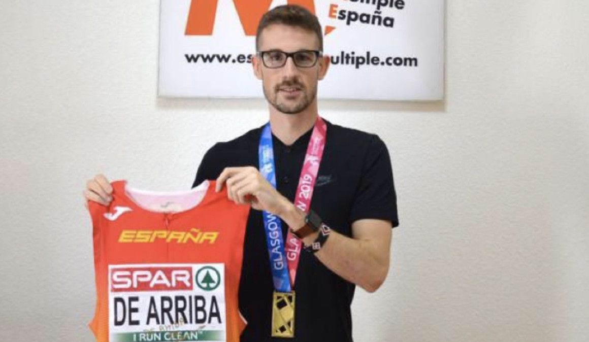 El atleta salmantino Álvaro de Arriba | Twitter