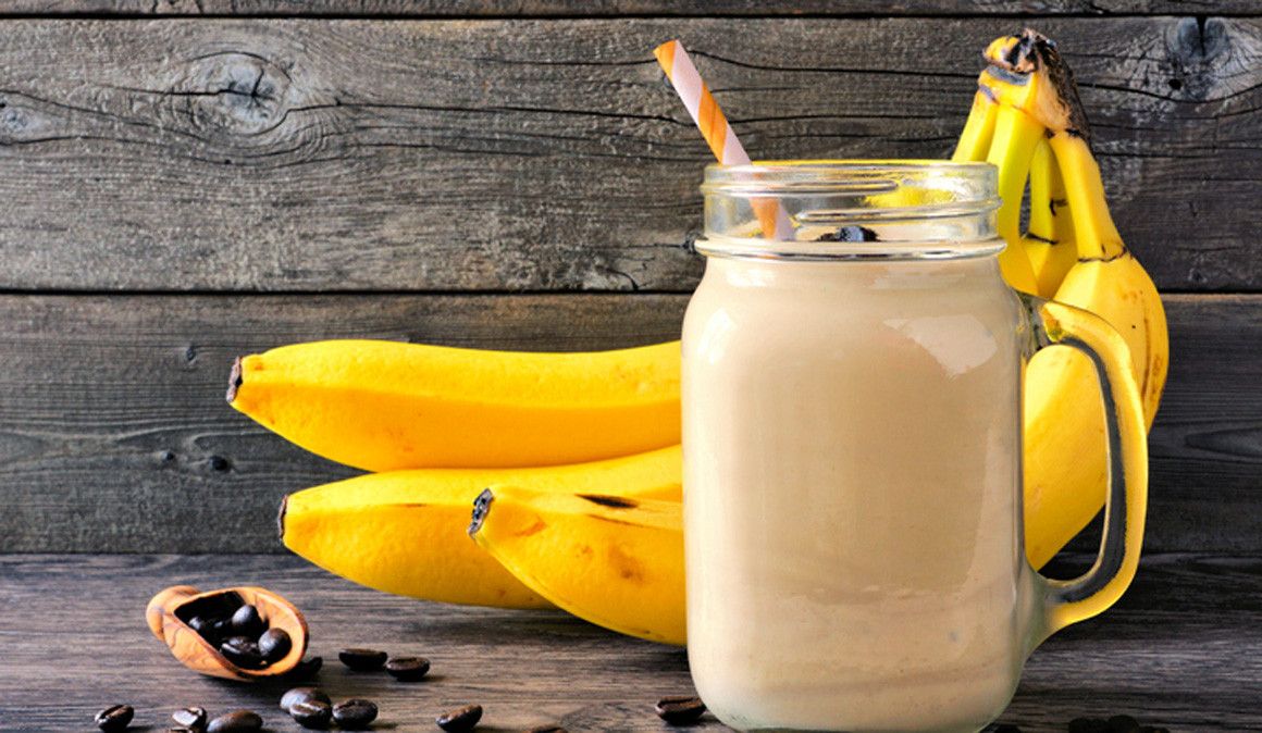 Batido de café para desayuno precompetición
