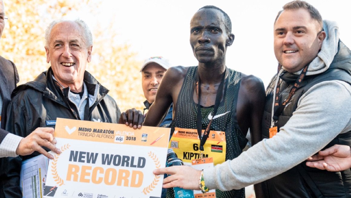 Abraham Kiptum en el Medio Maratón de Valencia | Sportmedia