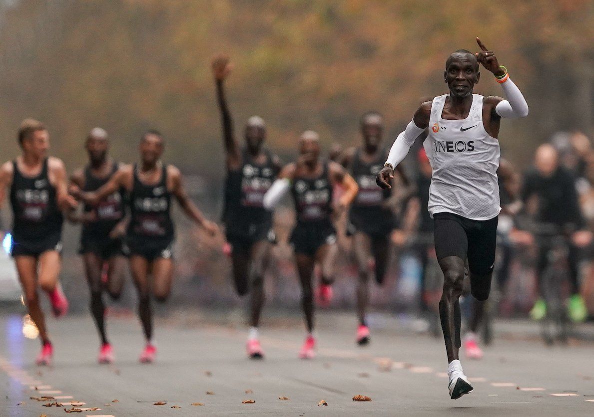 Las mejores fotos de la gesta de Kipchoge en Viena