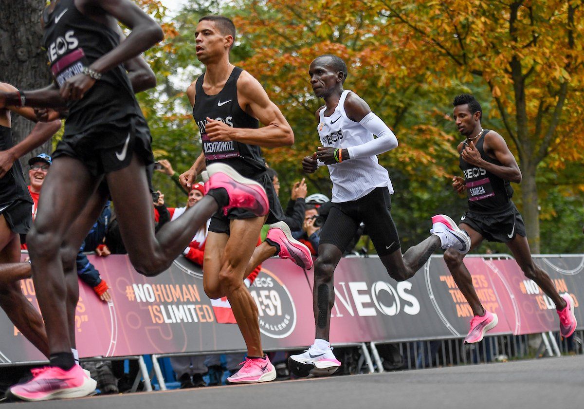 Las mejores fotos de la gesta de Kipchoge en Viena