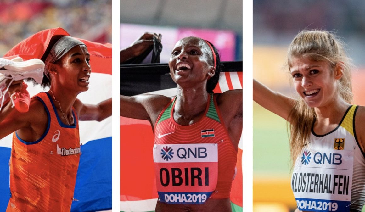 Sifan Hassan, Hellen Obiri y Kostance Klosterhalfen en Doha | Sportmedia