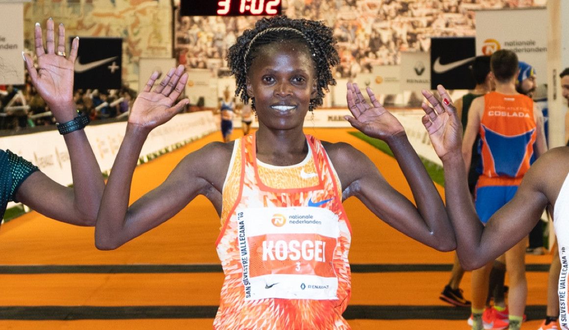 Brigid Kosgei en la San Silvestre Vallecana 2018 | SSV