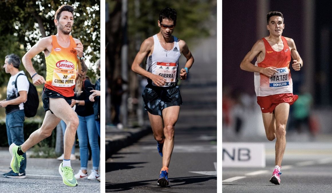Chiki Pérez, Javi Guerra y Dani Mateo, tres maratonianos de mucho nivel | Sportmedia Chiki Pérez, Javi Guerra y Dani Mateo, tres maratonianos de mucho nivel | Sportmedia