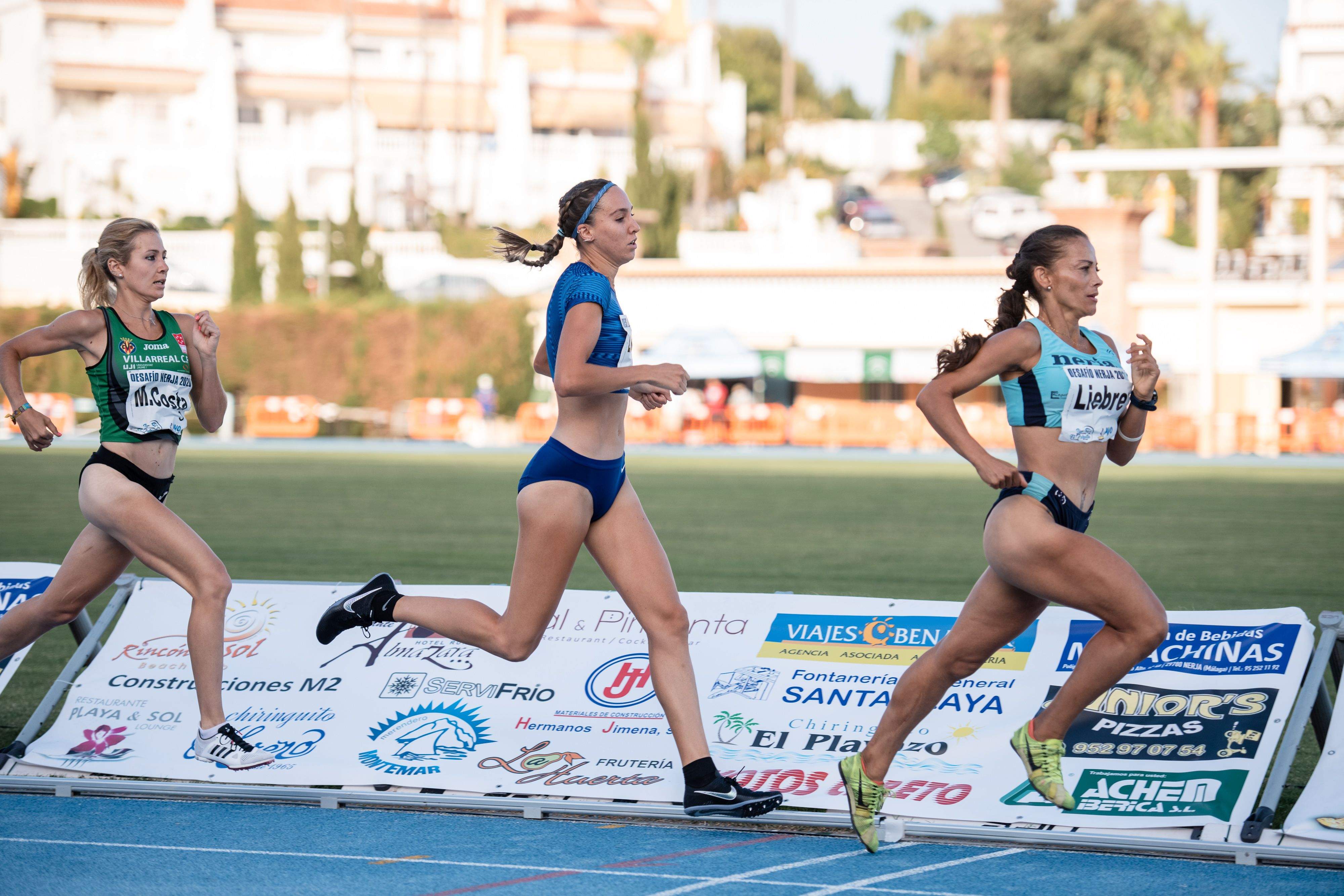 En segunda posición, Lucía Rodríguez, ganadora de los 1.500m. En segunda posición, Lucía Rodríguez, ganadora de los 1.500m.