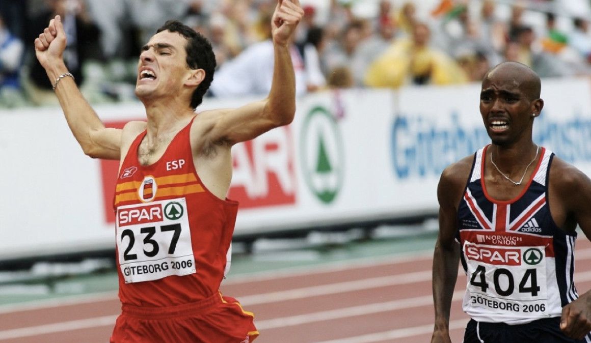 Jesús España y Mo Farah en el momento decisivo de la carrera | soycorredor.es Jesús España y Mo Farah en el momento decisivo de la carrera | soycorredor.es