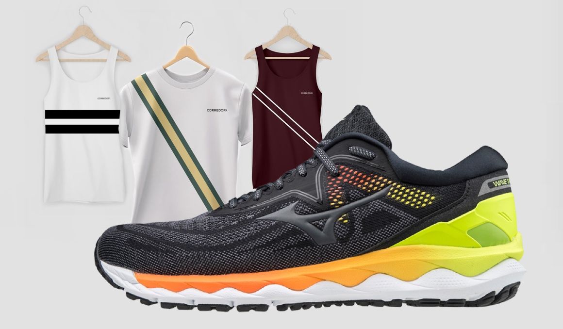 Gana unas Mizuno Wave Sky 4 en el concurso #CamisetaCorredor