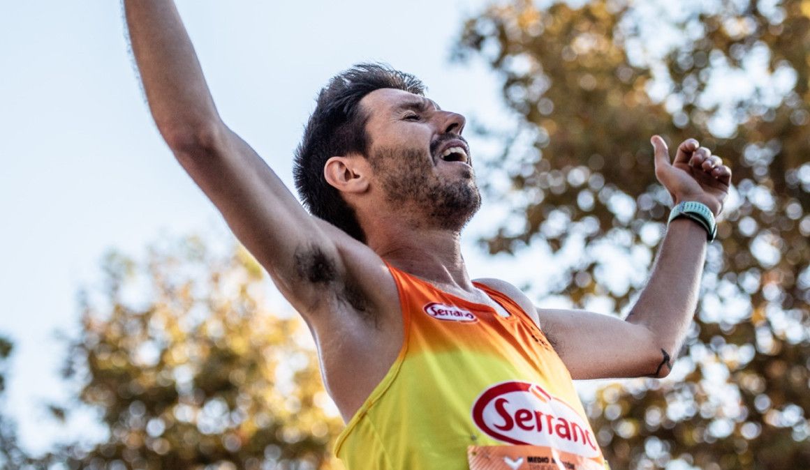 Chiki Pérez, 12º español de la historia en 10.000m. Foto: Sportmedia.