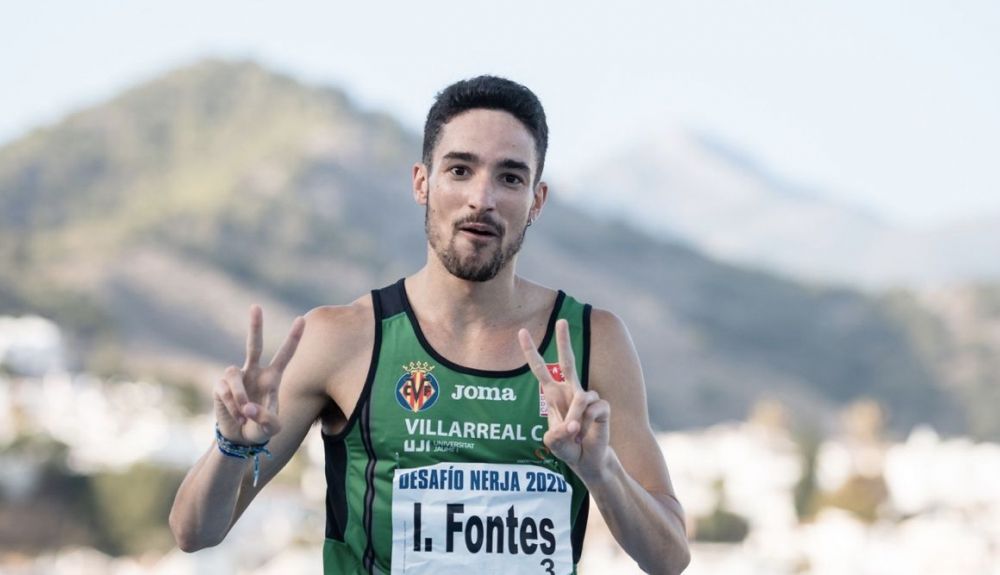 El atleta Ignacio Fontes en el Desafío Nerja 2020. Foto: Sportmedia