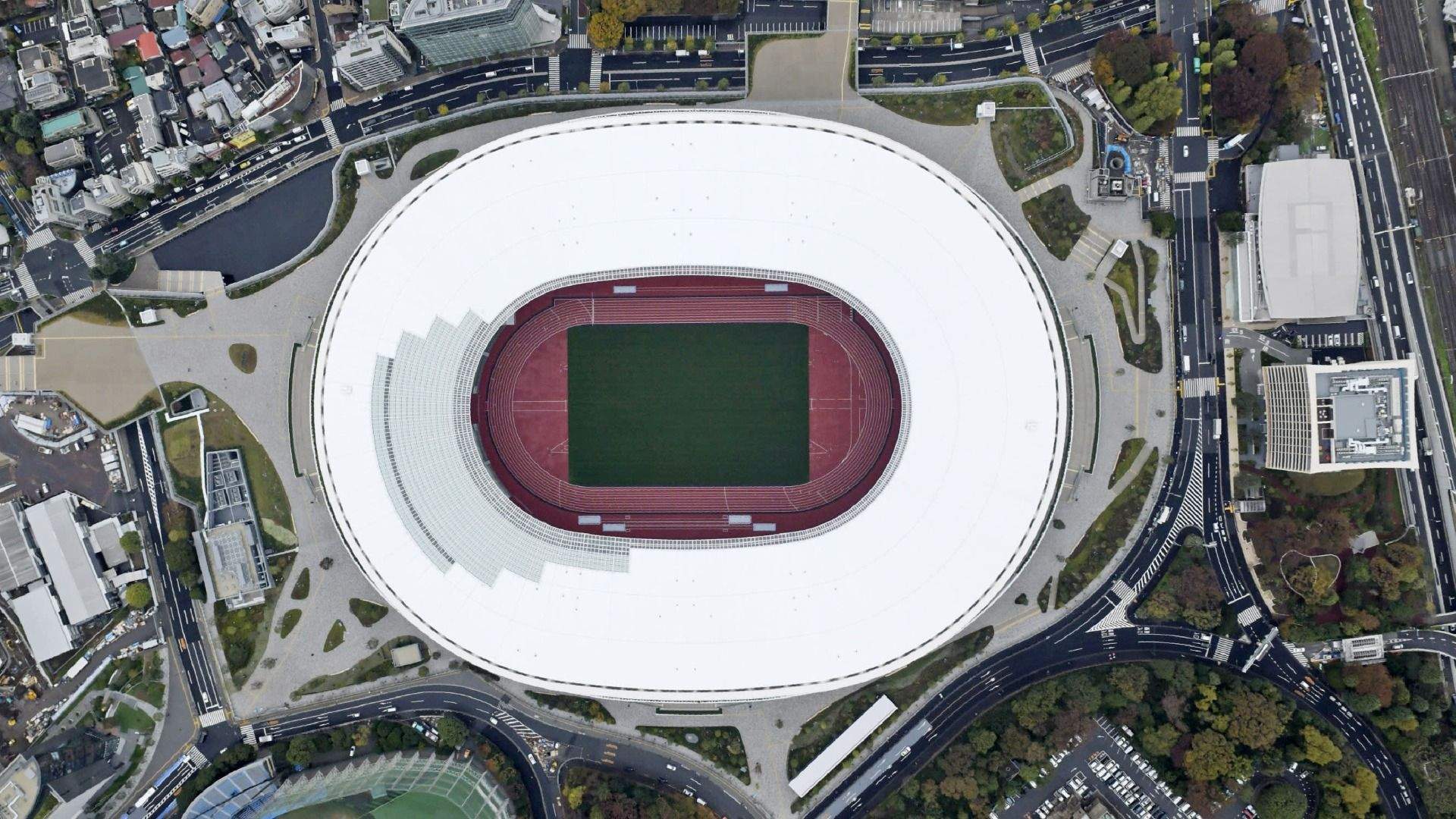 Así es el Estadio Nacional de Japón, ubicado en Tokio. Así es el Estadio Nacional de Japón, ubicado en Tokio.