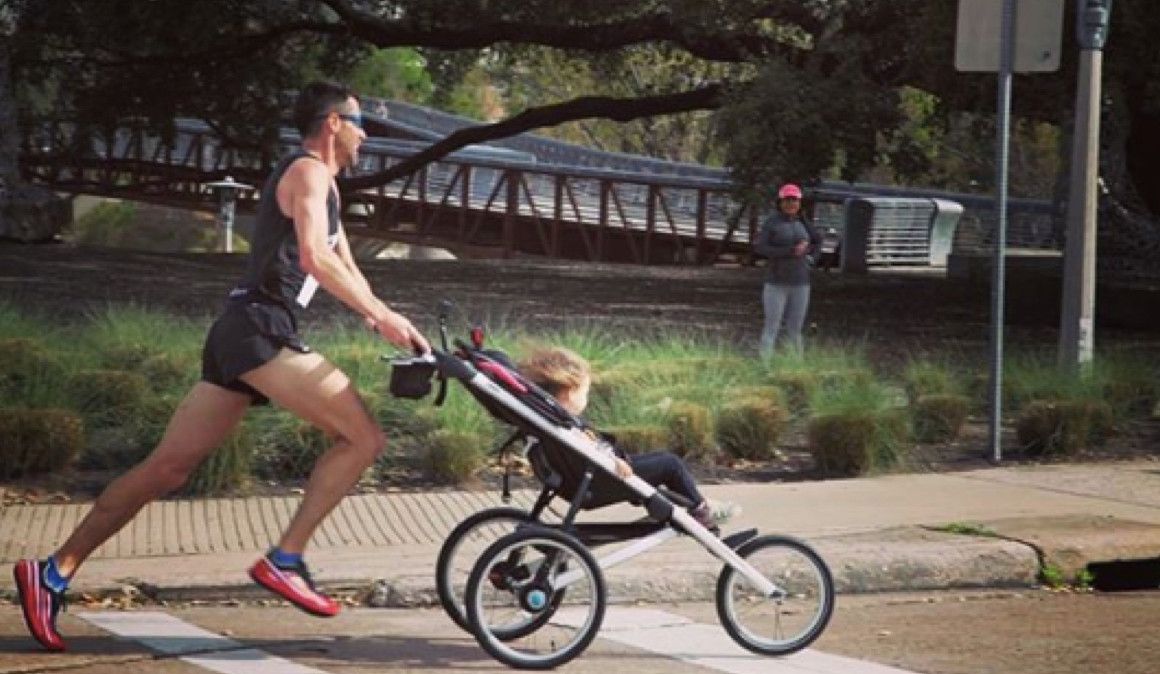 31:43 en 10K empujando un carrito de bebé