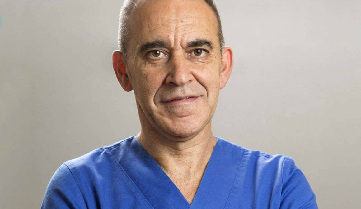 El doctor Hernán Silván, fotografiado por Jaime de Diego