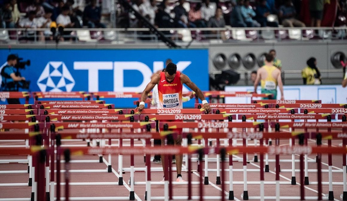 Orlando Ortega en el Campeonato del Mundo de Doha | Sportmedia Orlando Ortega en el Campeonato del Mundo de Doha | Sportmedia