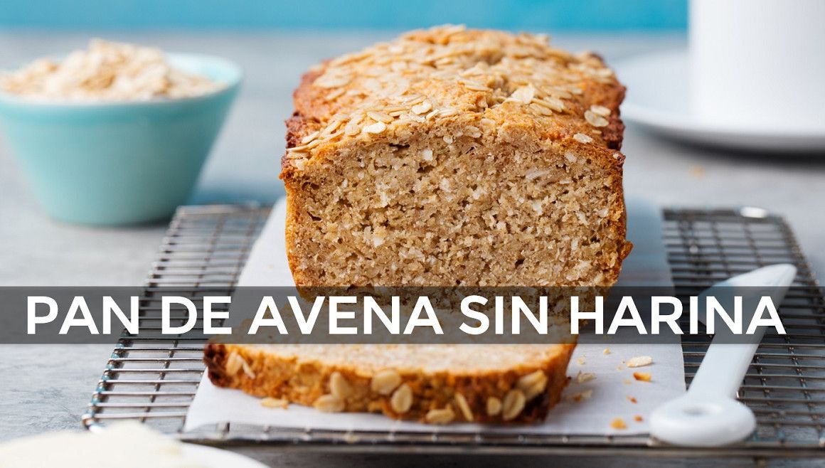 Pan de avena sin harina