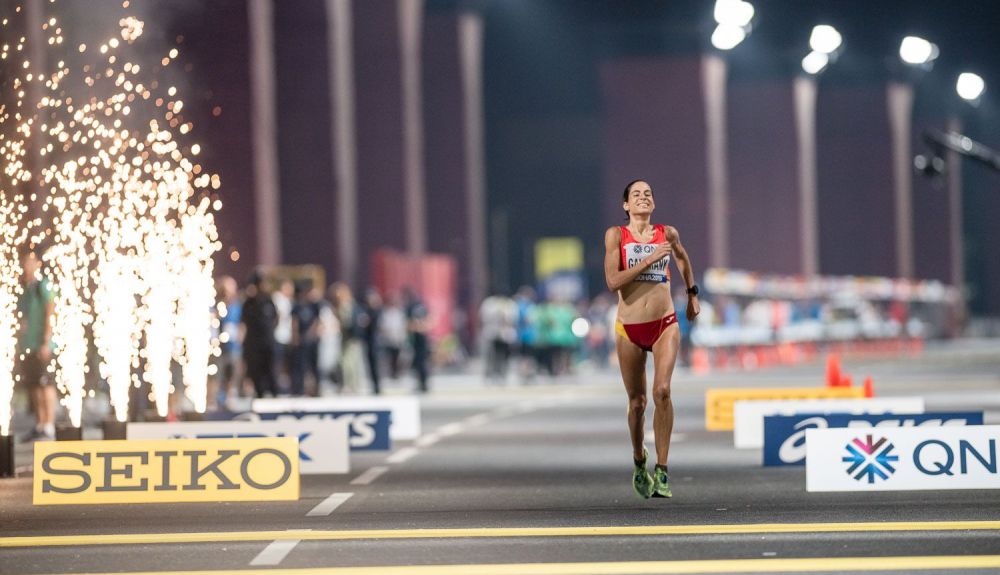 Marta Galimany en el Campeonato del Mundo de Doha. Foto: Sportmedia.