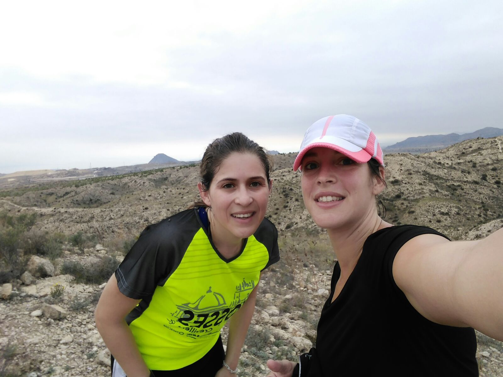 Entrenando en la montaña