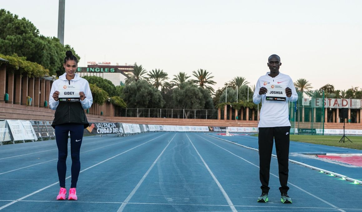 Cheptegei y Gidey, listos para su asalto al NN Valencia World Record Day.