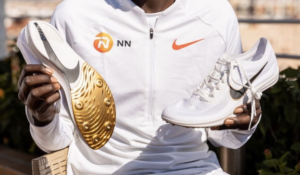 Cheptegei lucirá zapatillas doradas en el intento de WR de 10.000 m. Foto: NN Running Team