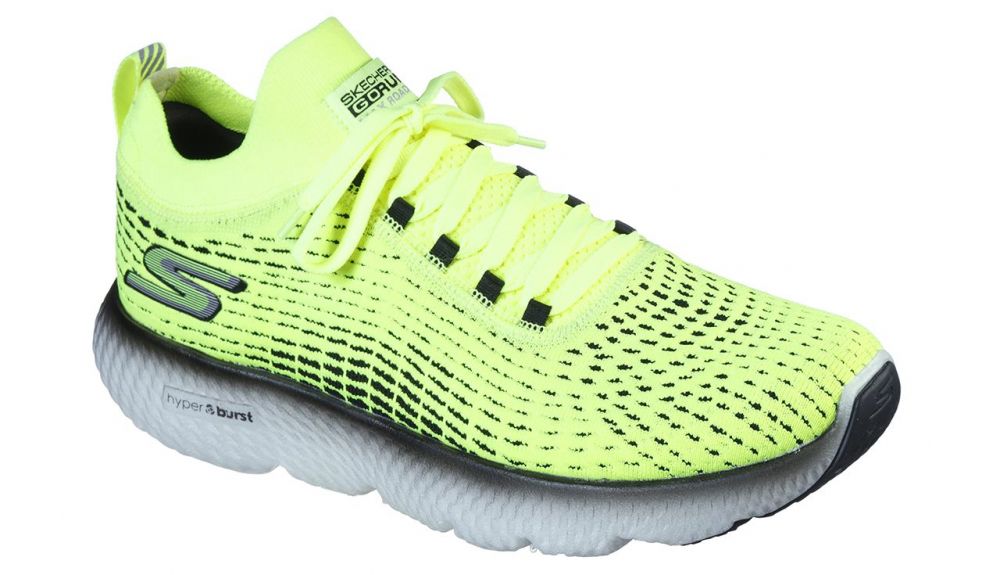 Skechers GOrun Maxroad 4 Hyper Men's 55223 LIME large