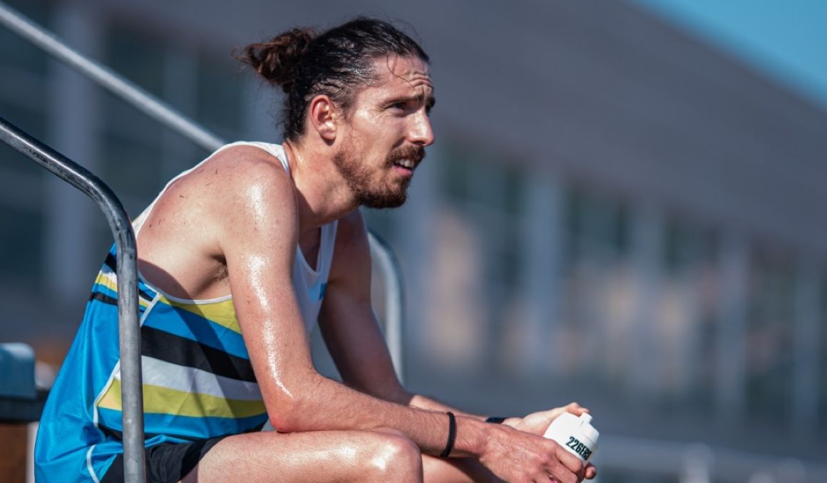 Una imagen de Andreu Blanes durante un entrenamiento en Madrid. Foto: Sportmedia.