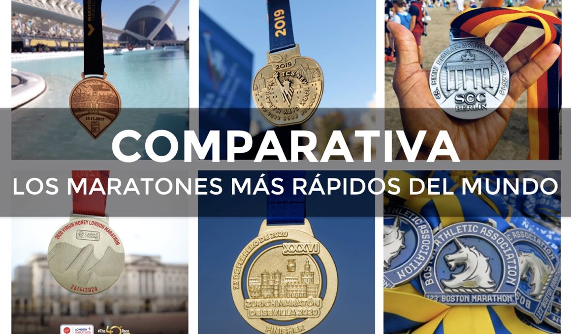 Comparativa de marcas de los maratones de Valencia y Sevilla con los World Marathon Majors Comparativa de marcas de los maratones de Valencia y Sevilla con los World Marathon Majors