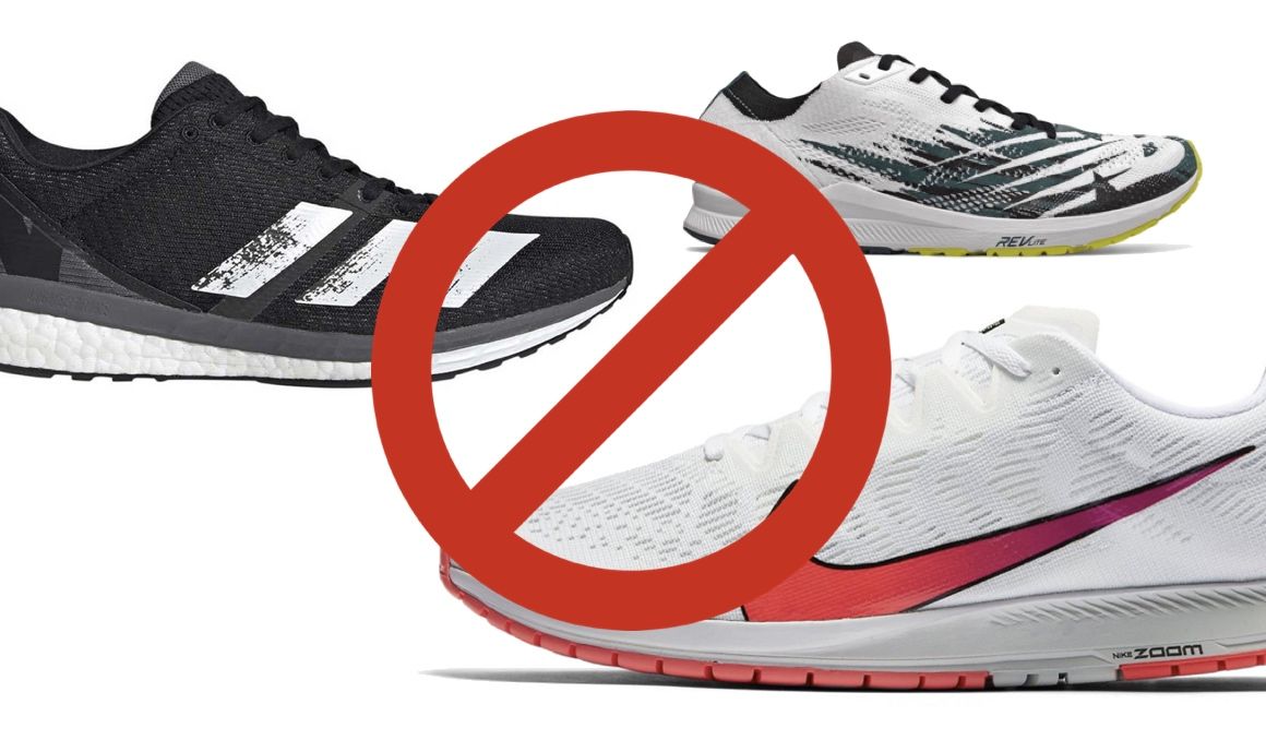adidas Boston, Nike Streak o NB 1500 prohibidas para correr en cross