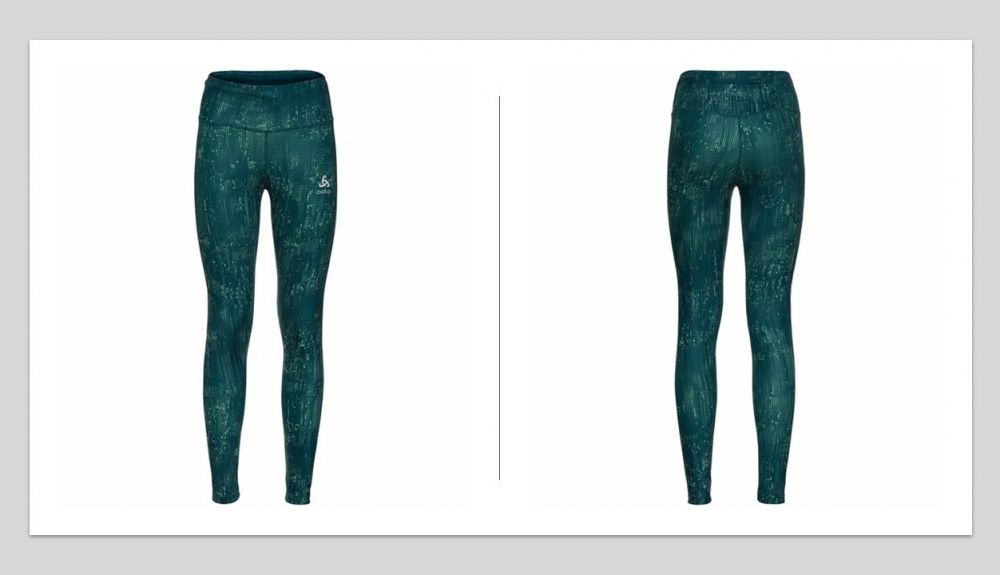 Malla larga Zeroweight Print Reflective de Odlo