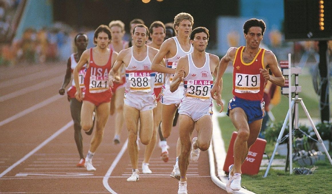 La histórica carrera de José Manuel Abascal en Los Ángeles 1984. Foto: COI.