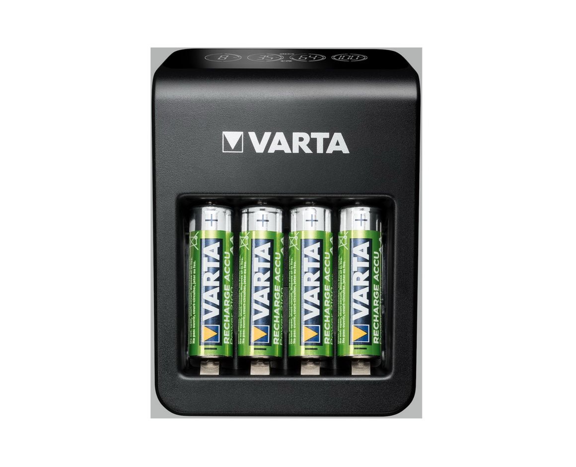 Varta LCD charger es sinónimo de rapidez y compatibilidad Varta LCD charger es sinónimo de rapidez y compatibilidad