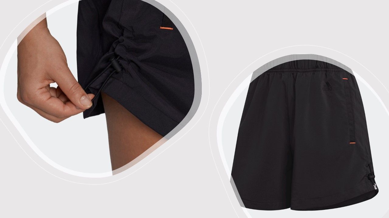 Detalles del pantalón corto adidas Primeblue