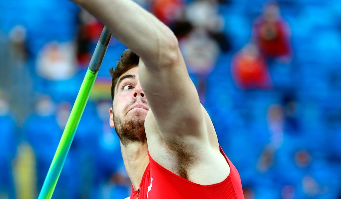 Odei Jainaga en el Campeonato de España de Selecciones en Chorzów. Foto: EFE.