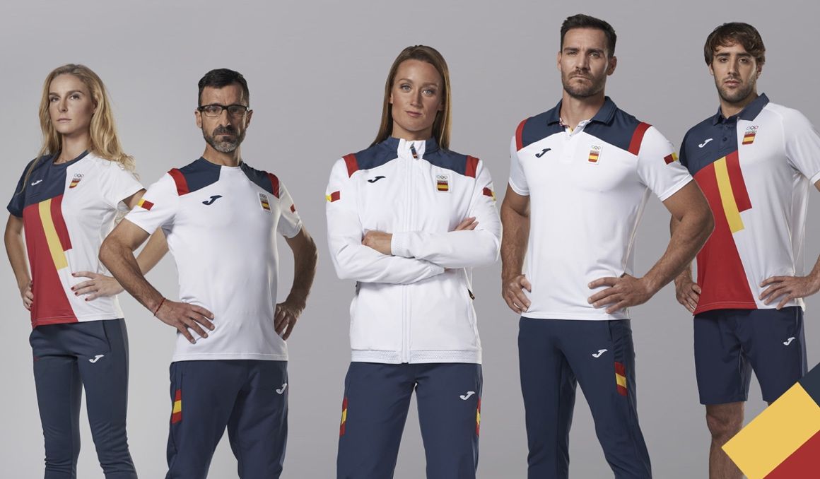 La equipación JOMA que vestirán los olímpicos españoles