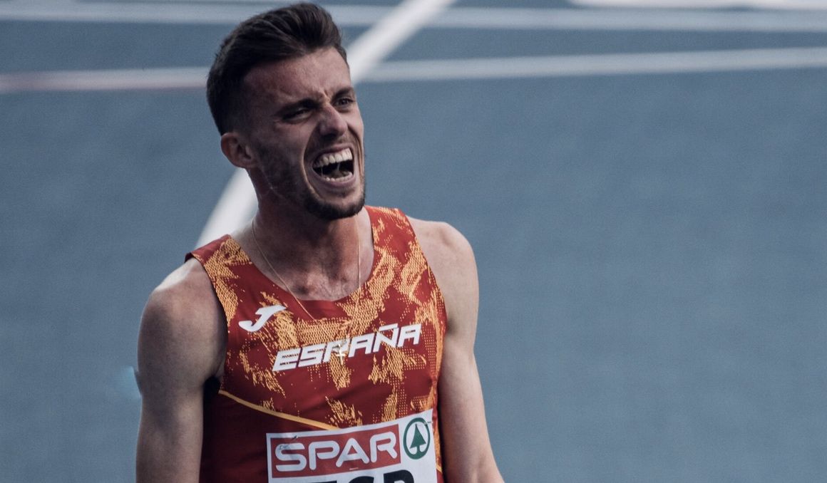 Historico 10.000m de Mayo  mínima olímpica y tercer español de siempre. Foto: Sportmedia.