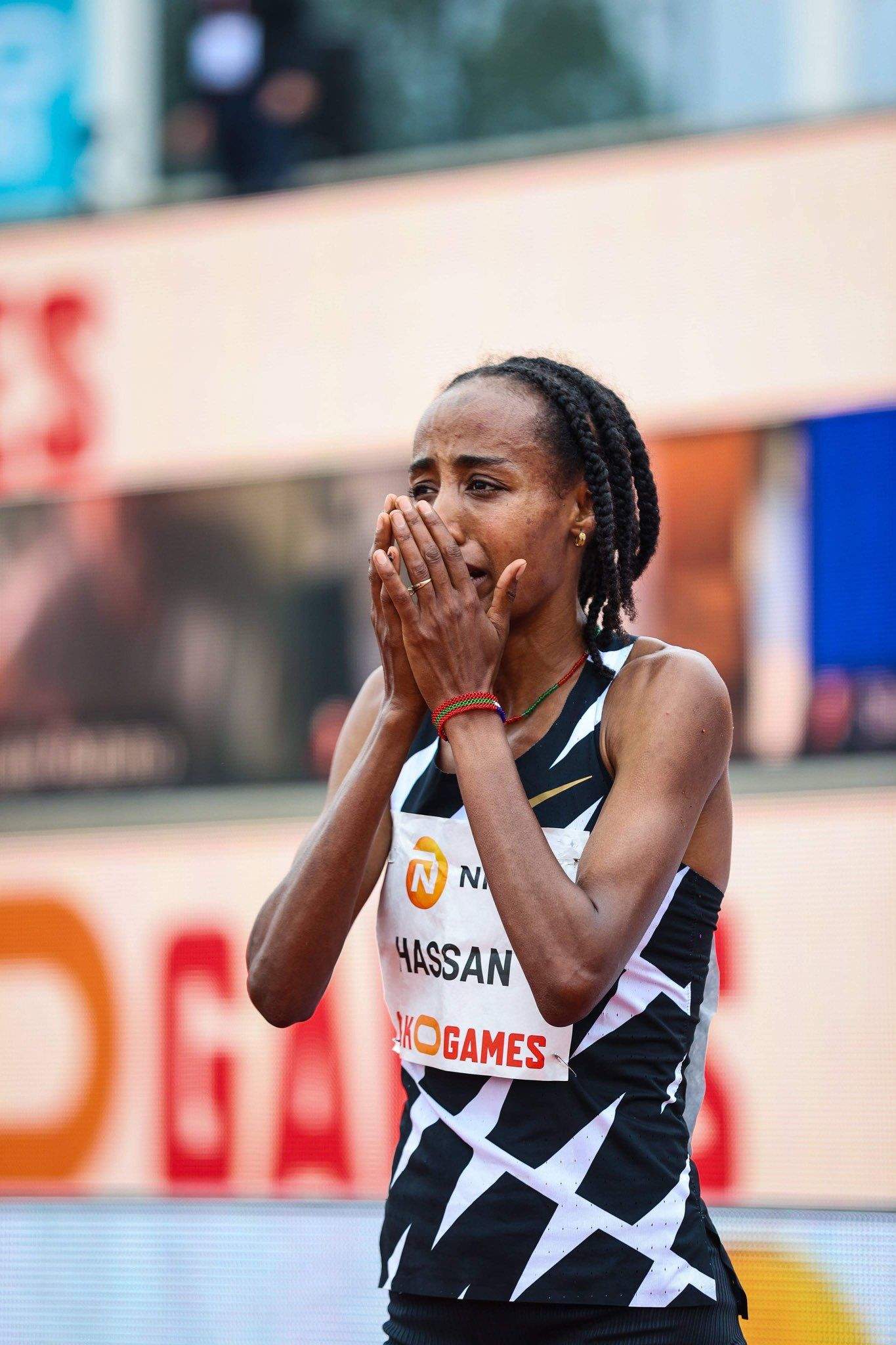 Las mejores fotos del récord del mundo de Sifan Hassan en Hengelo 3