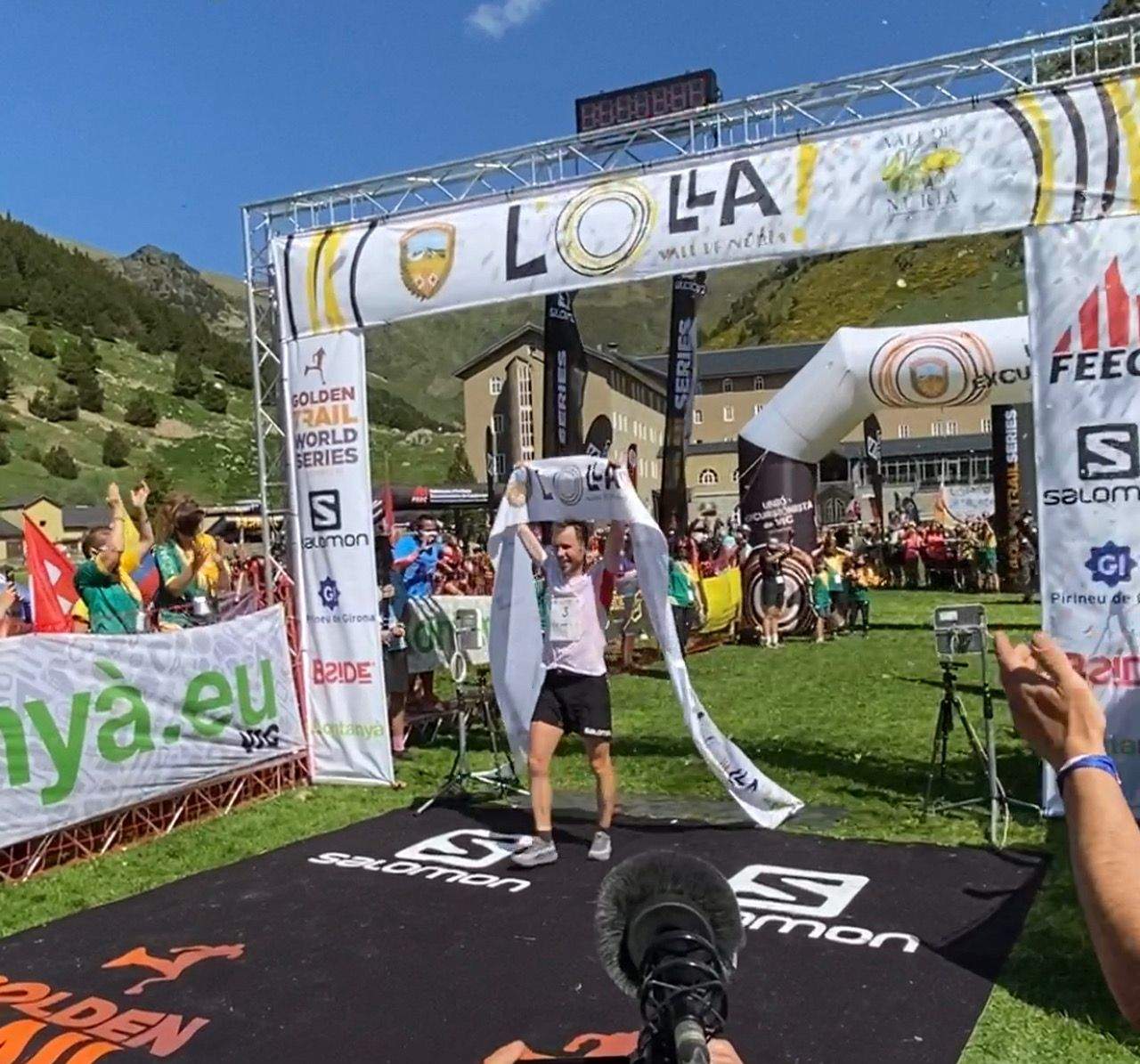Stian Angermund batiendo el récord de Kilian Jornet y venciendo con autoridad en Olla de Núria el domingo 13 de junio
