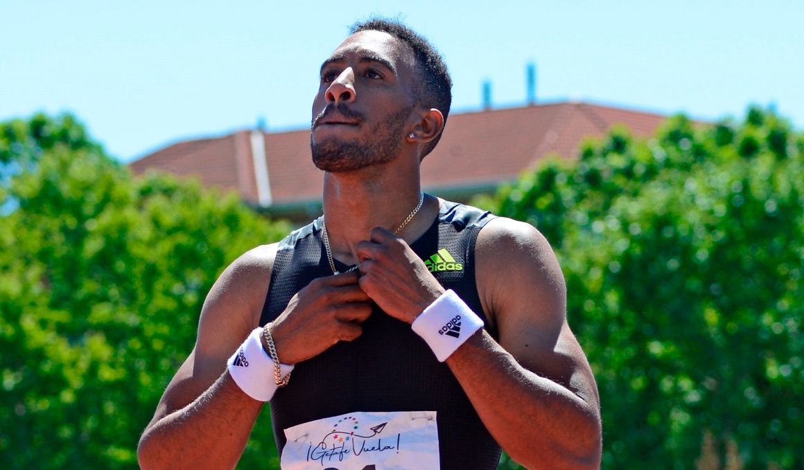 Orlando Ortega durante el Campeonato de España de Getafe. Foto: EFE.
