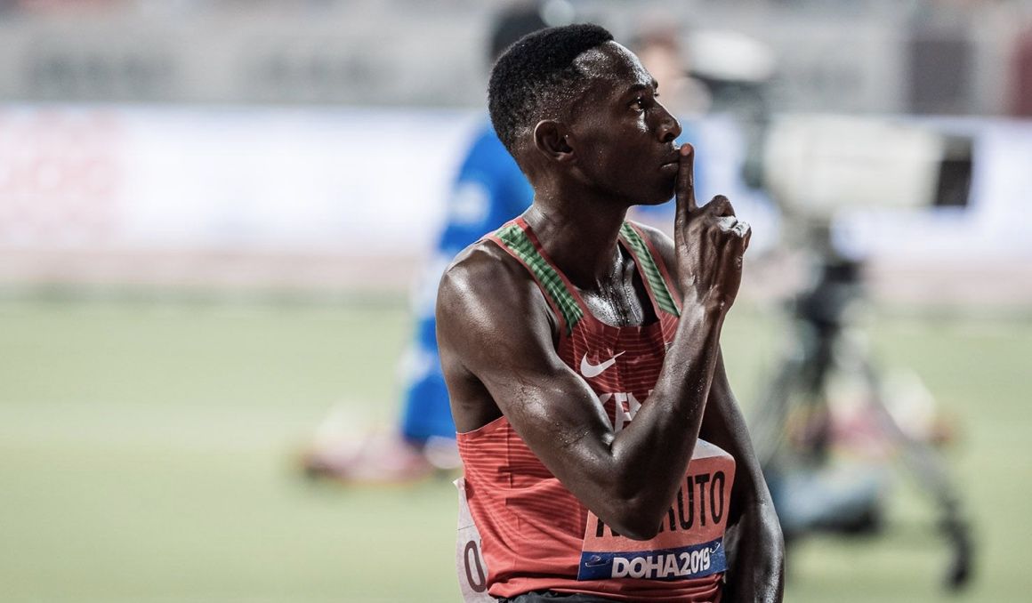El keniano Conseslus Kipruto, gran dominador de los obstáculos en los últimos años y que no estará en Tokio. Foto: Sportmedia. El keniano Conseslus Kipruto, gran dominador de los obstáculos en los últimos años y que no estará en Tokio. Foto: Sportmedia.