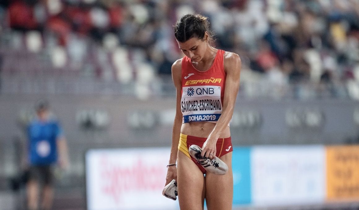 Irene Sánchez Esribano en el Campeonato del Mundo de Doha 2019. Foto: Sportmedia Irene Sánchez Esribano en el Campeonato del Mundo de Doha 2019. Foto: Sportmedia