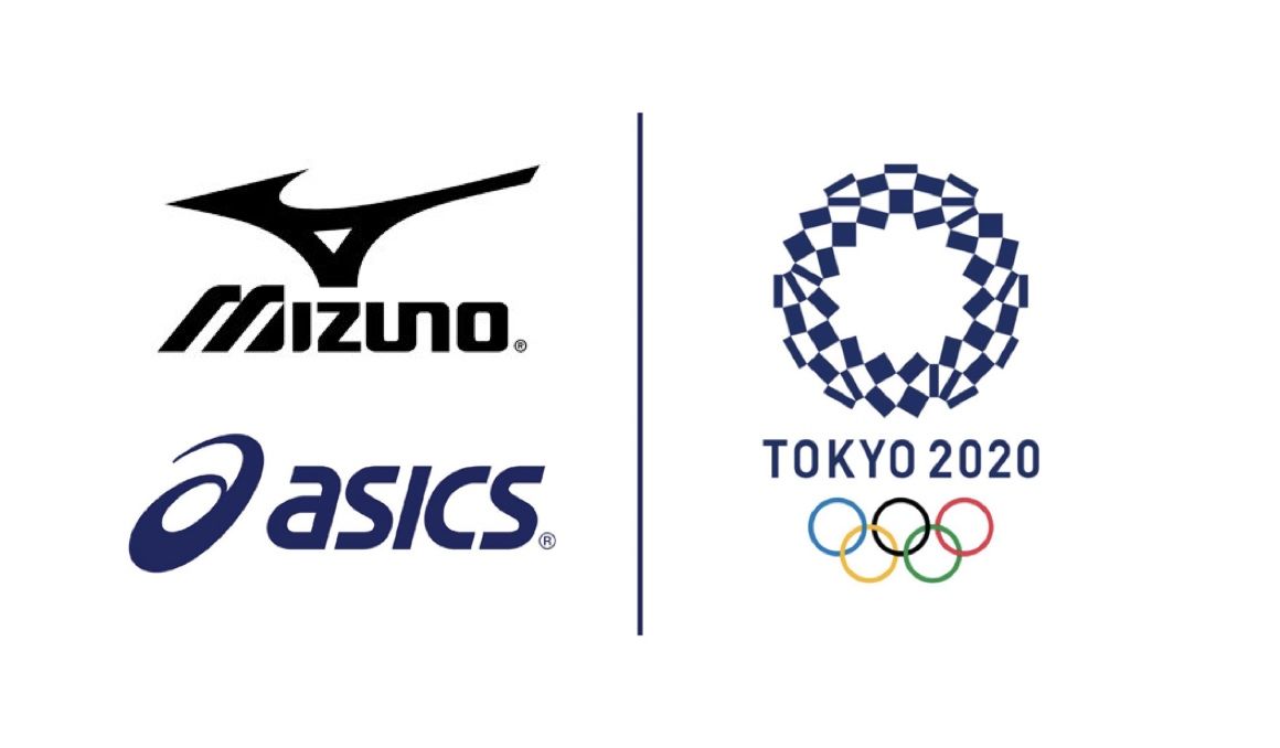 ASICS y Mizuno son son parte de los official partners de los Juegos