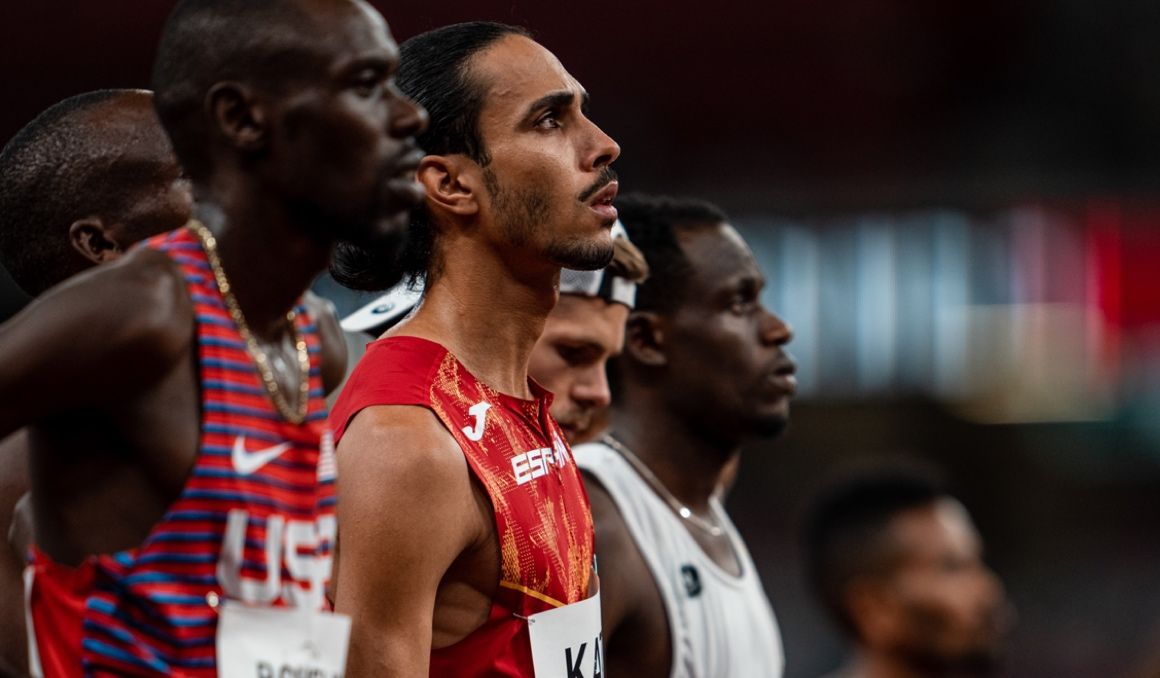 Mo Katir no pudo cumplir con los pronósticos en una durísima final de 5.000 metros. SPORTMEDIA. Mo Katir no pudo cumplir con los pronósticos en una durísima final de 5.000 metros. SPORTMEDIA.
