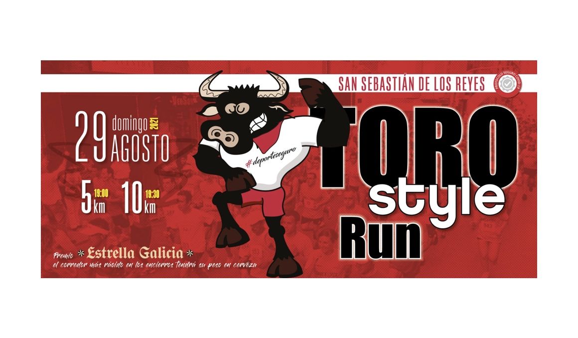 El 29 de agosto se celebra Toro Style Run, una carrera muy especial en San Sebastián de los Reyes.