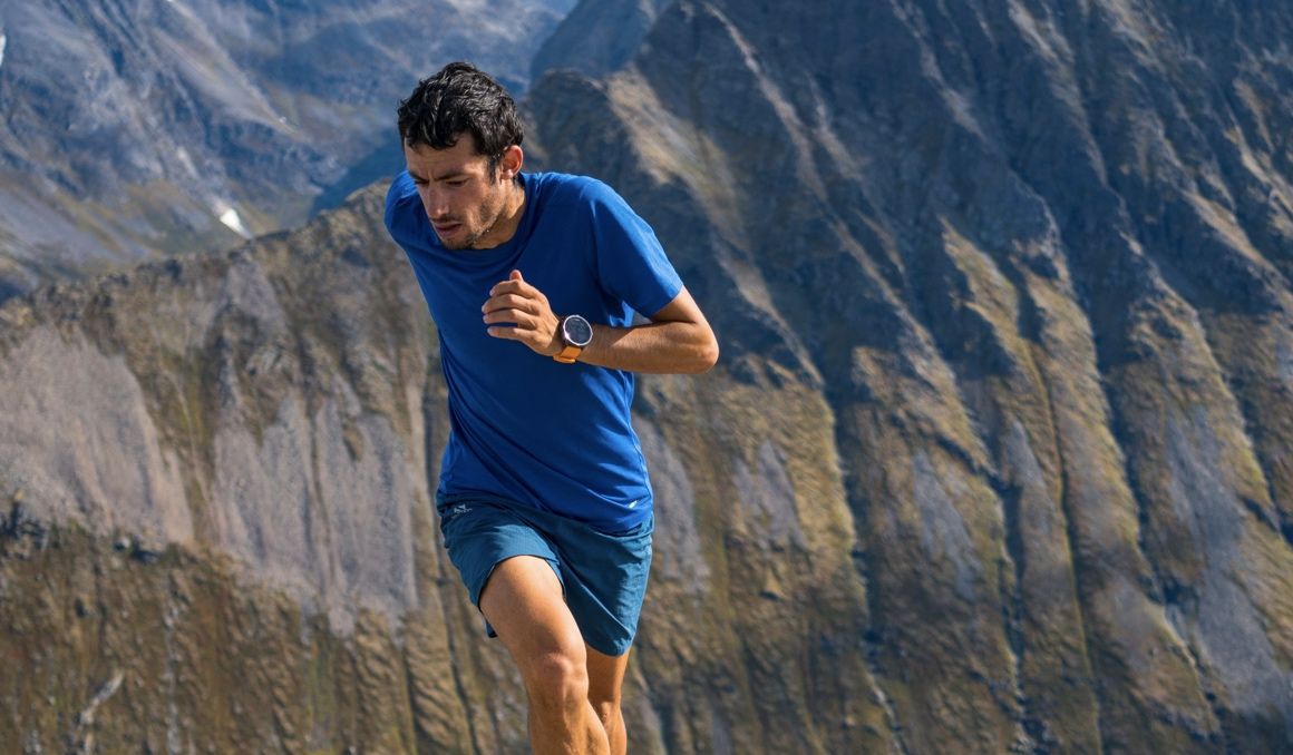 Kilian Jornet durante una sesión de entrenamiento en Noruega. LYMBUS.