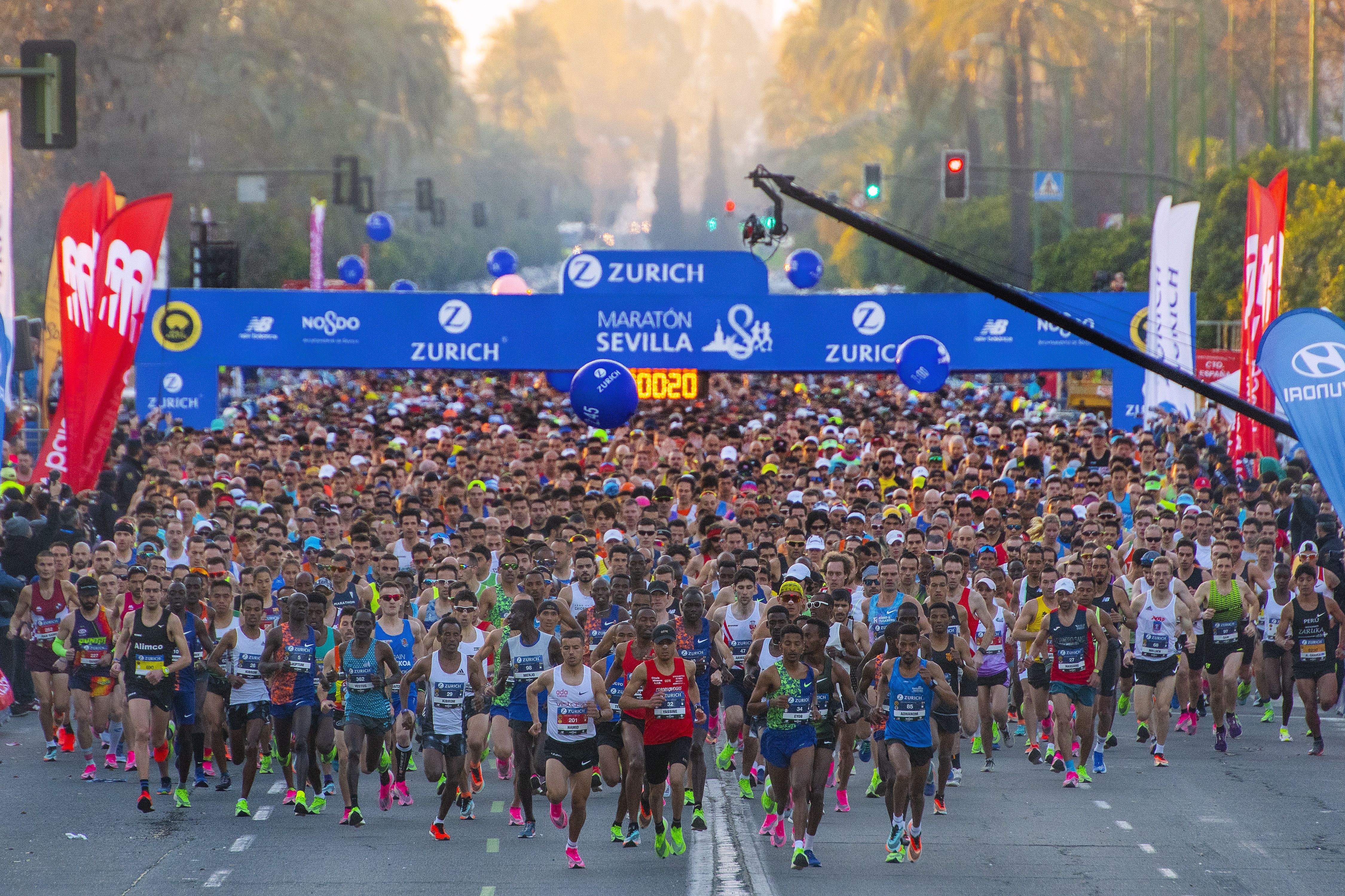 El Zurich Maratón de Sevilla se disputará el domingo 20 de febrero de 2022. Juanjo Ubeda El Zurich Maratón de Sevilla se disputará el domingo 20 de febrero de 2022. Juanjo Ubeda