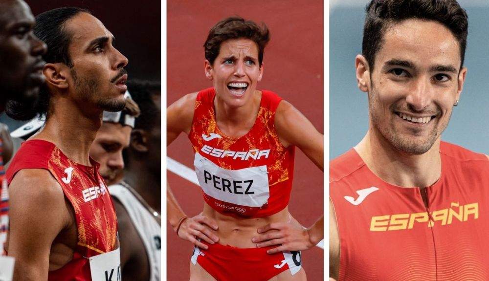 Mo Katir, Marta Pérez e Ignacio Fontes, los tres españoles que estarán en la final de la Diamond League.