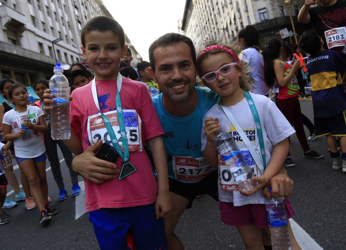 Las carreras infantiles son parte fundamental de la TotalEnergies Milla Internacional de Madrid | Foto: NB Milla Urbana
