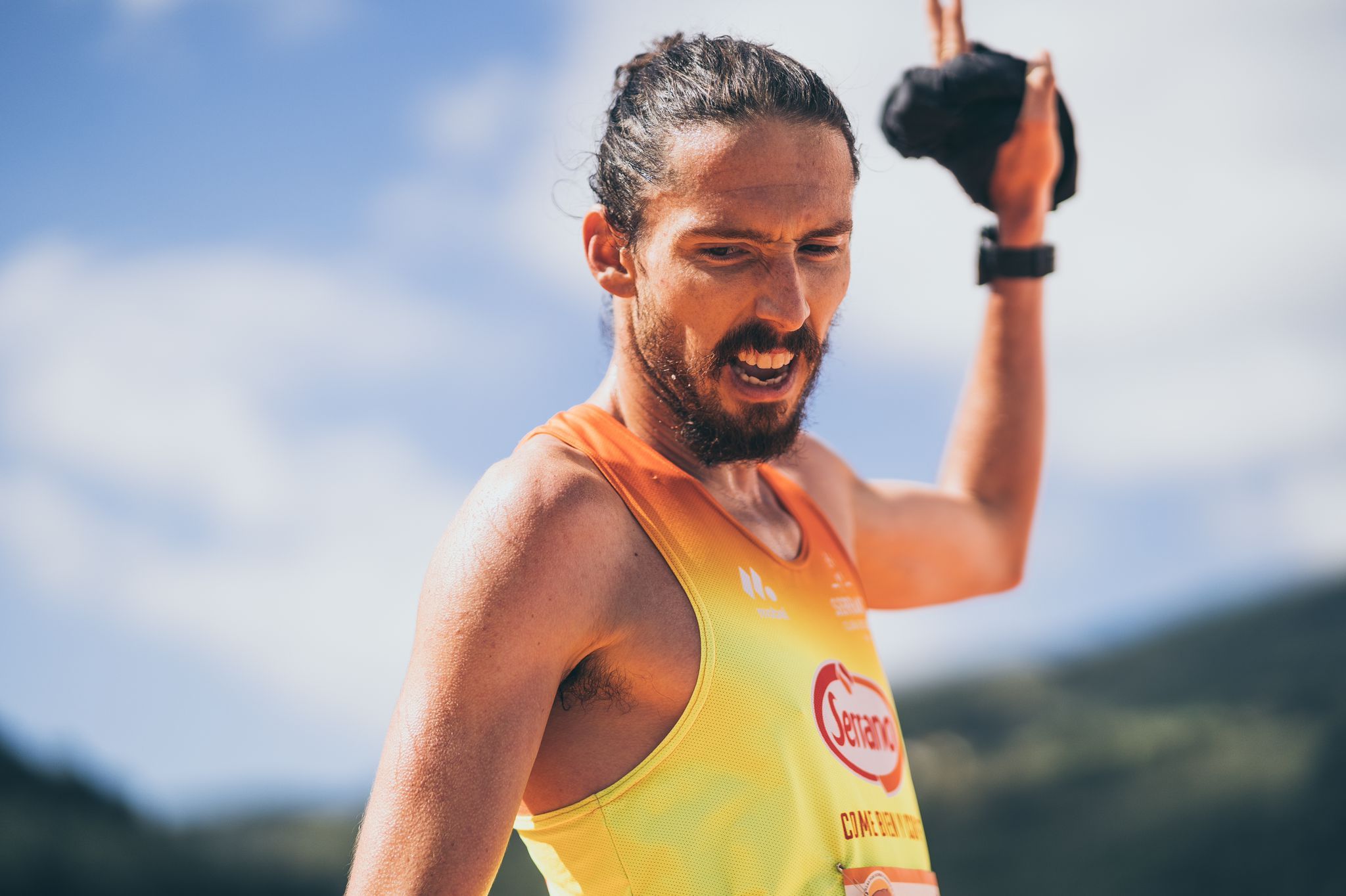 Andreu Blanes fue uno de los protagonistas de las «100 millas por donde camina el oso». Quim Farrero & Carlos Llerandi.