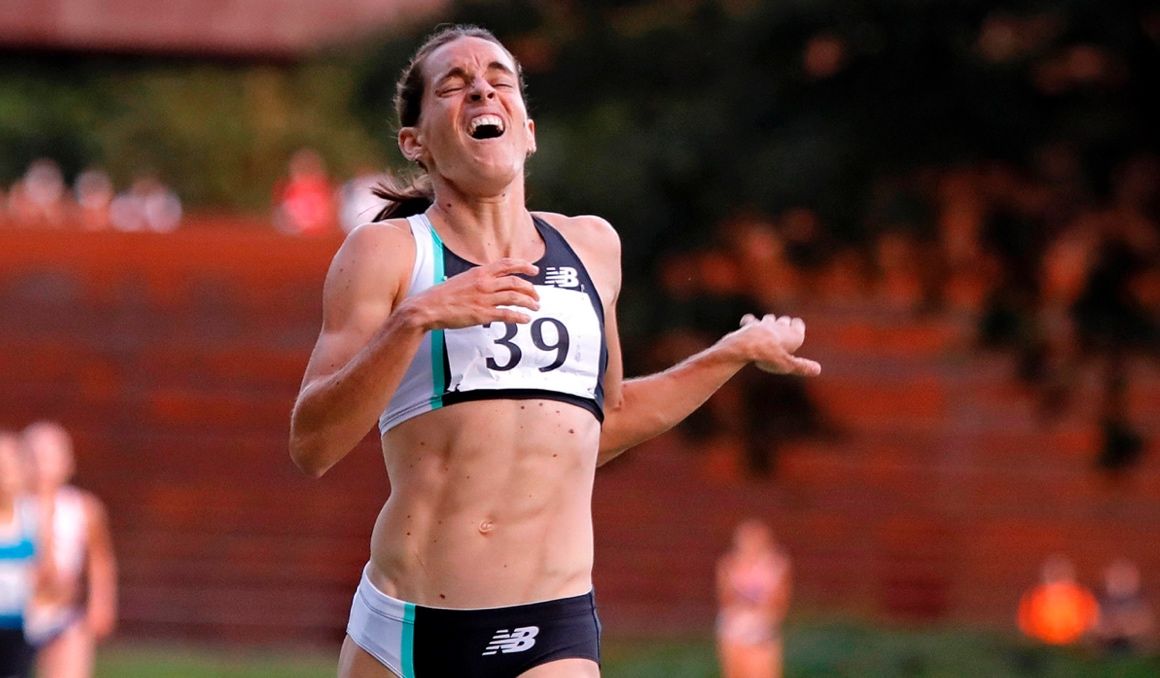 Esther Guerrero, ganadora de la Milla Internacional de Jaén 2021, en una imagen de archivo.