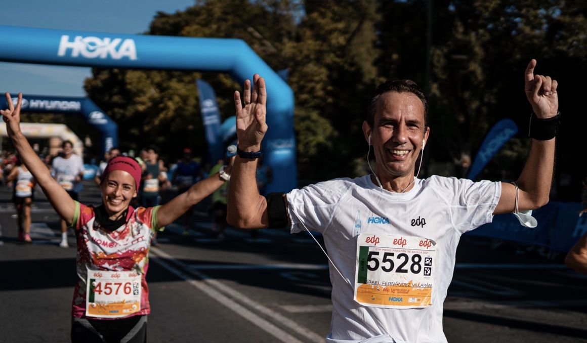 Una imagen del EDP Medio Maratón de Sevilla. SPORTMEDIA. Una imagen del EDP Medio Maratón de Sevilla. SPORTMEDIA.