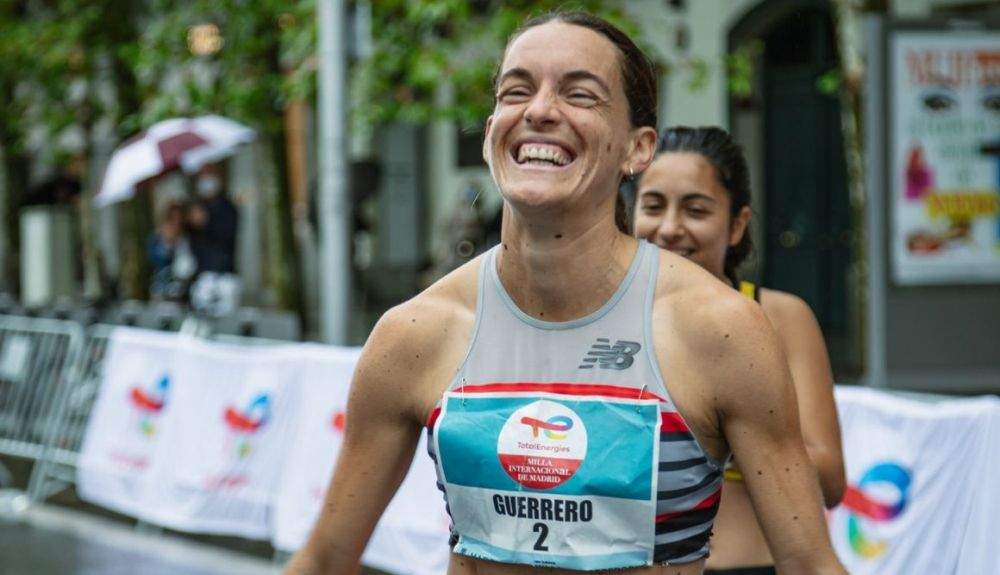 Esther Guerrero en la TotalEnergies Milla Internacional de Madrid. LATE MI LENTE.