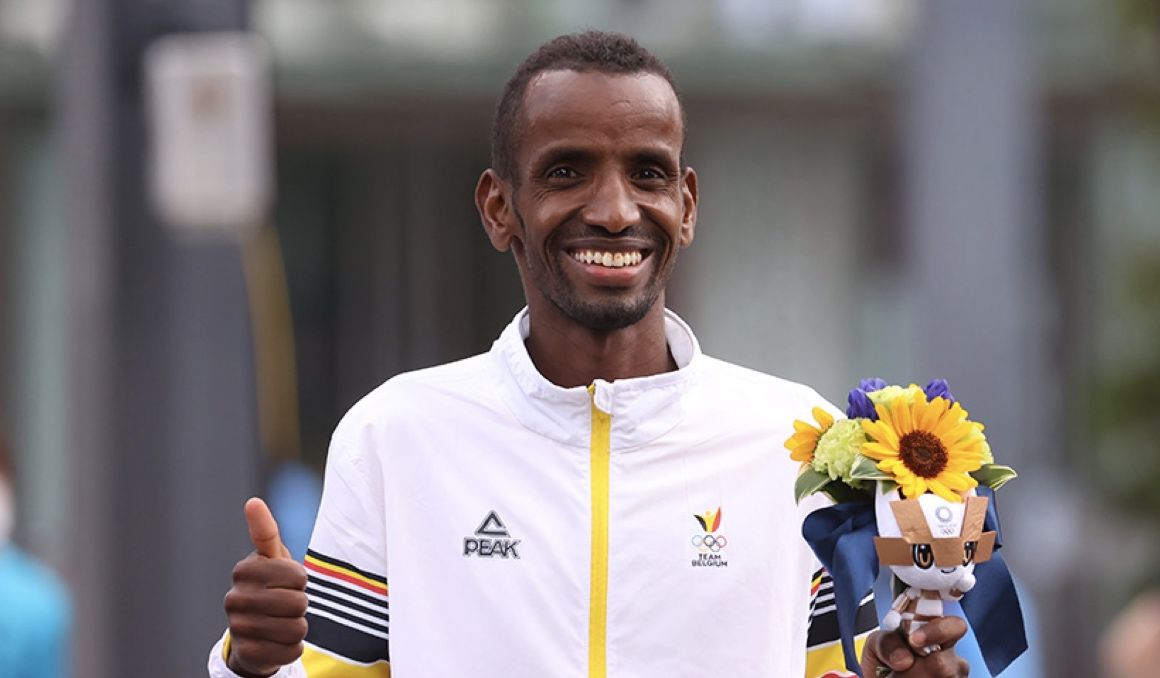 Bashir Abdi en los Juegos Olímpicos de Tokio, donde fue bronce. EFE.